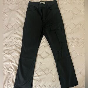 Abercrombie & Fitch Black Straight Leg Jeans